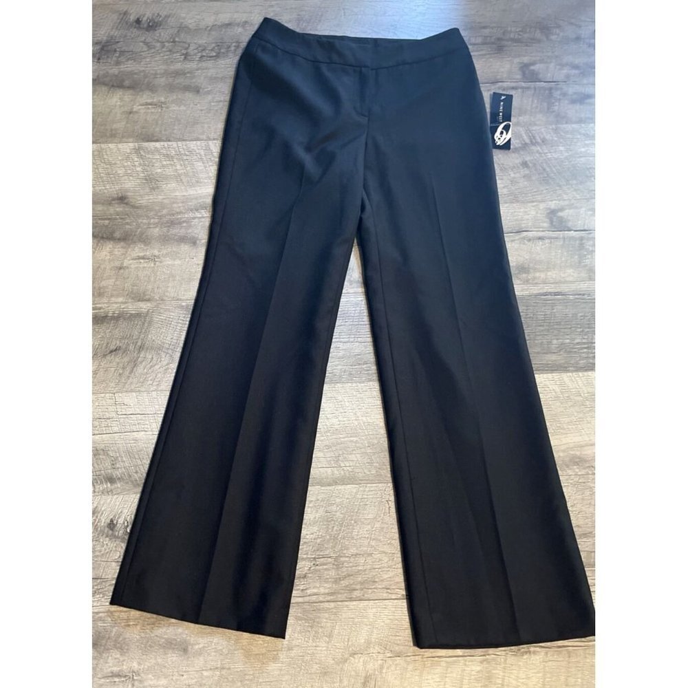 Nine West Pants Womens‎ 4 Black Dress Suit Separate Lined Career Work 31" NEW